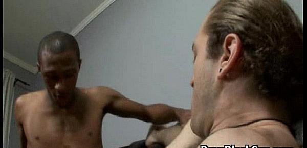  Black Muscled Gay Dude Fuck White Skinny Twink Hard 24